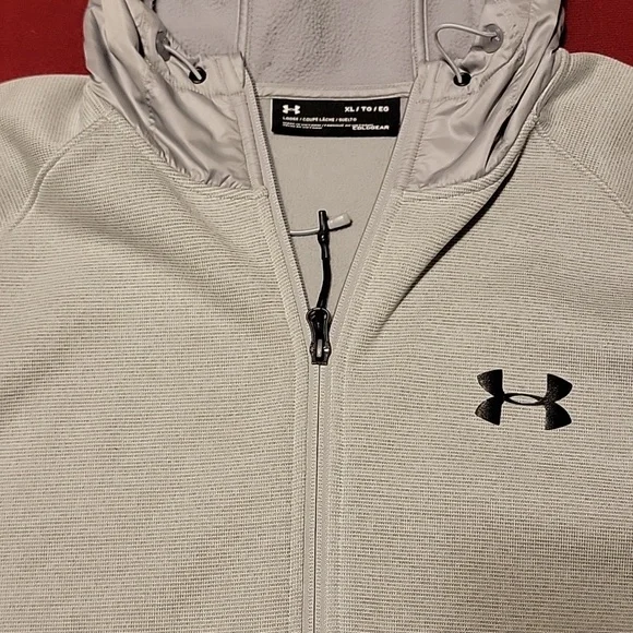 Under Armour cold gear full zip hoodie xl - Picture 2 of 2